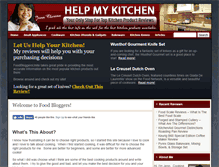 Tablet Screenshot of foodbloggersunite.com